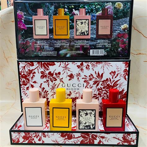 gucci variety perfume set|gucci bloom 100ml gift set.